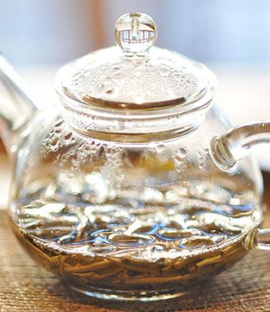 Drinking Jasmine Tea